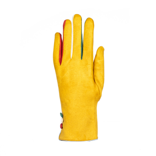 Γυναικεία γάντια Baneca κίτρινο